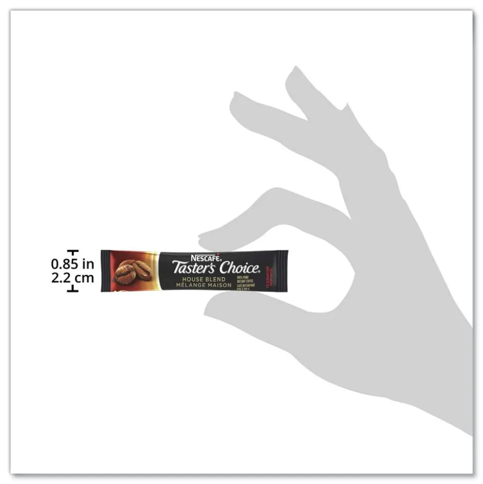 Nescafe 11005773 .06 oz Taster's Choice Stick Pack - House Blend (480/Carton)