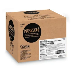 Nescafe 2 lb Bag Frothy Coffee Beverage - French Vanilla (6/Carton)