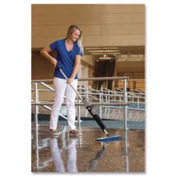 Nexstep Commercial Products MaxiPlus All-in-One Cleaning System, 60-in Metallic/Black Aluminum Handle