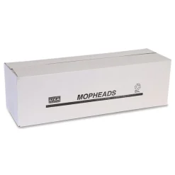 Nexstep Commercial Products MaxiClean Loop-End Mop, Cotton/Synthetic, 20 oz, Blue