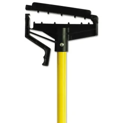 Nexstep Commercial Products 60 in. Quick-Change Fiberglass Mop Handle - Yellow (6/Carton)
