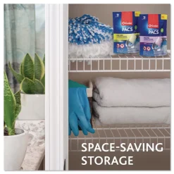 O-Cedar Cleaning PACS - Crisp Citrus Scent (8 Packs/Carton)