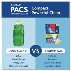 O-Cedar Cleaning PACS - Lavender Scent (8 Packs/Carton)