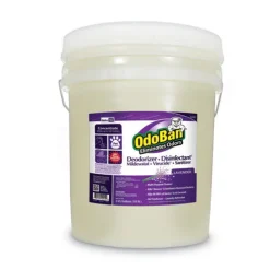 OdoBan 5 Gallon Pail Concentrated Odor Eliminator and Disinfectant - Lavender Scent