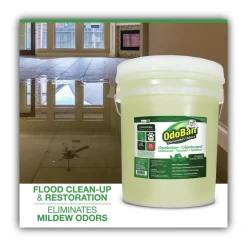 OdoBan 911062-5G CONCENTRATED ODOR ELIMINATOR AND DISINFECTANT, EUCALYPTUS, 5 GAL PAIL
