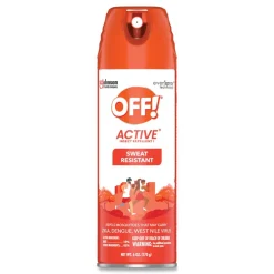 OFF! 6 oz ACTIVE Insect Repellent Aerosol Spray (12/Carton)