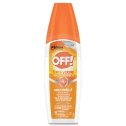 OFF! Familycare 6-Ounce Insect Repellent Spray - Unscented (12/Carton)