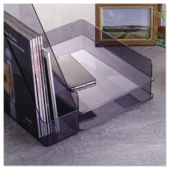 Officemate Desktop Document Organization Set Letter-Sized Horizontal Tray Magazine File