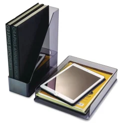 Officemate Desktop Document Organization Set Letter-Sized Horizontal Tray Magazine File