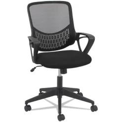 OIF 250 lbs. Capacity 17.17 - 21.06 in. Seat Height Modern Mesh Task Chair - Black
