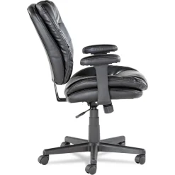 OIF Executive Swivel/Tilt Chair (Fixed T-Bar Arms/ Black)
