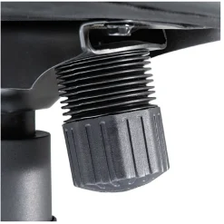 OIF Executive Swivel/Tilt Leather High-Back Chair (Fixed Arched Arms/Black)