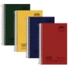 Oxford 9.5 x 6 Sheets (150) Recycled Small Notebooks - Randomly Assorted Covers