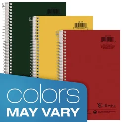 Oxford 9.5 x 6 Sheets (150) Recycled Small Notebooks - Randomly Assorted Covers