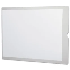 Oxford Utili-Jac 9 in. x 12 in. Heavy-Duty Plastic Envelopes - Clear (50/Box)