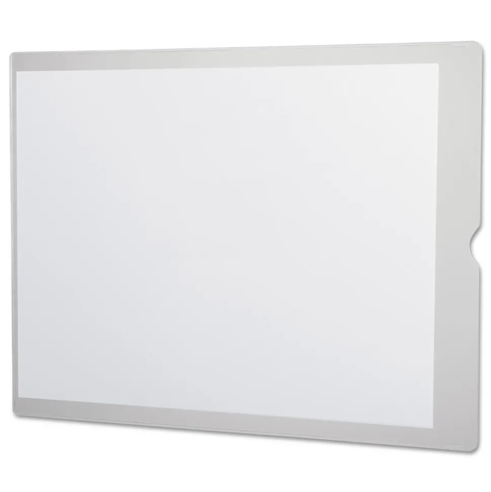 Oxford Utili-Jac 9 in. x 12 in. Heavy-Duty Plastic Envelopes - Clear (50/Box)
