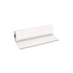 Pacon 36 in. x 1000 ft. 40 lb Cover Weight Decorol Flame Retardant Art Rolls - Frost White (1-Roll)
