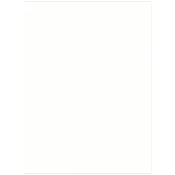 Pacon 9 in. x 12 in. 76 lbs. Text Weight Tru-Ray Construction Paper - White (50 Packs/Carton)