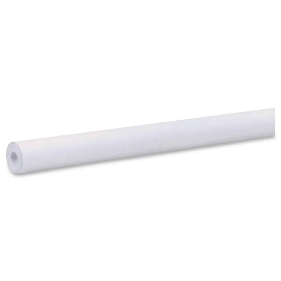 Pacon 48 lbs. Text Weight 36 in. x 1000 ft. Spectra ArtKraft Duo-Finish Paper - White (1-Roll)