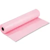Pacon 35 lbs. Wrapping Weight 36 in. x 1000 ft. Rainbow Duo-Finish Colored Kraft Paper - Pink (1-Roll)