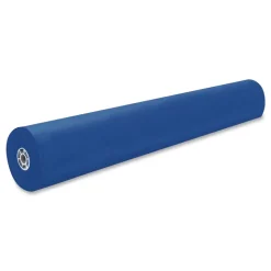Pacon 35 lbs. Wrapping Weight 36 in. x 1000 ft. Rainbow Duo-Finish Colored Kraft Paper - Royal Blue (1-Roll)