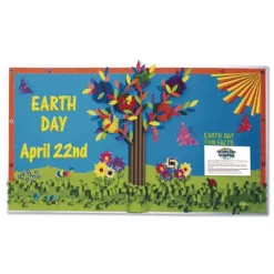 Pacon 35 lbs. Wrapping Weight 36 in. x 1000 ft. Rainbow Duo-Finish Colored Kraft Paper - Sky Blue (1-Roll)