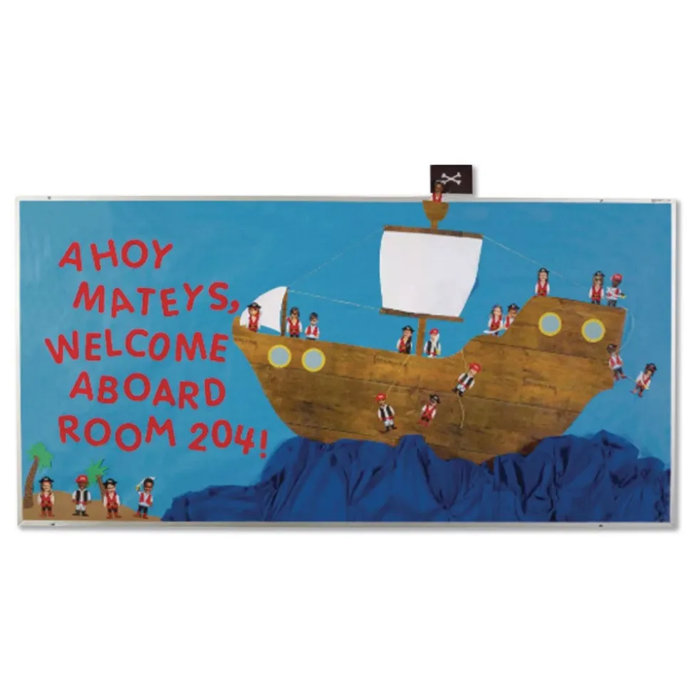 Pacon 35 lbs. Wrapping Weight 36 in. x 1000 ft. Rainbow Duo-Finish Colored Kraft Paper - Sky Blue (1-Roll)