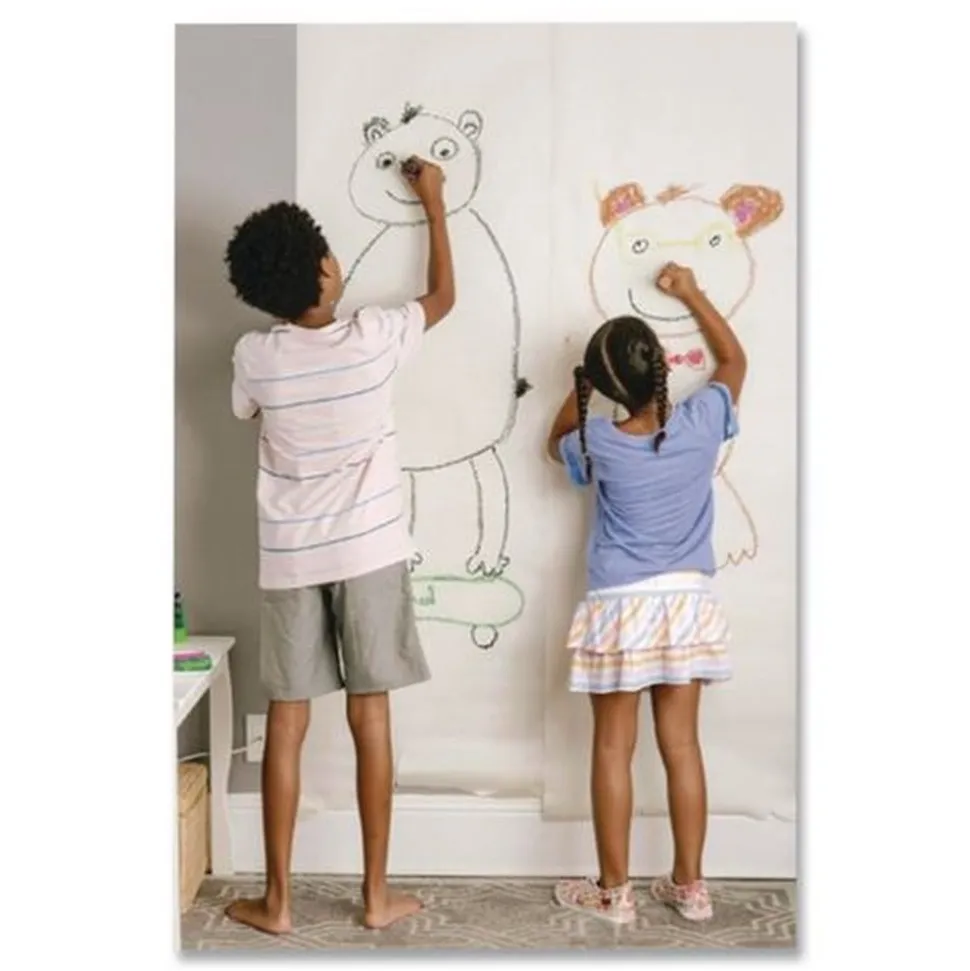 Pacon P5636 36 in. x 1,000 ft. 40 lbs. Wrapping Weight Kraft Paper Roll - White (1-Roll)