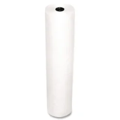 Pacon P0063000 35 lbs. Wrapping Weight 36 in. x 1000 ft. Rainbow Duo-Finish Colored Kraft Paper - White (1-Roll)