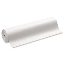 Pacon P0063000 35 lbs. Wrapping Weight 36 in. x 1000 ft. Rainbow Duo-Finish Colored Kraft Paper - White (1-Roll)