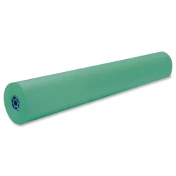 Pacon P0063160 35 lbs. Wrapping Weight 36 in. x 1000 ft. Rainbow Duo-Finish Colored Kraft Paper - Aqua (1-Roll)