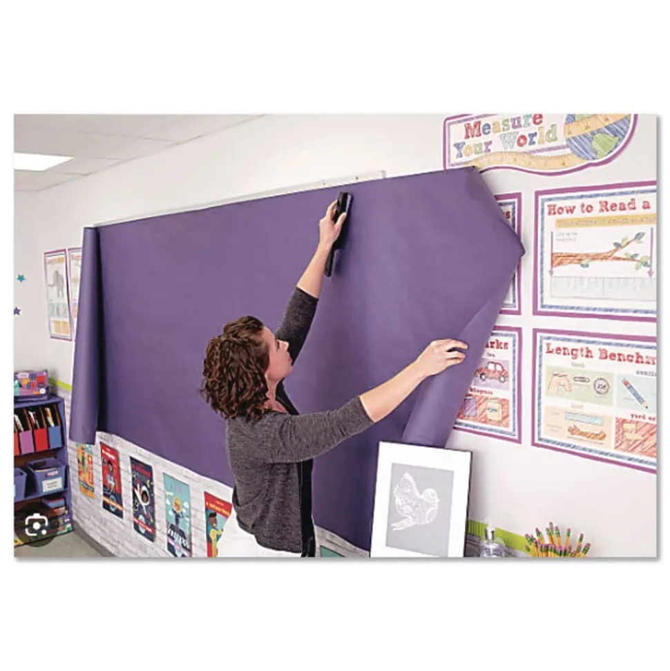 Pacon P0063330 35 lbs. Wrapping Weight 36 in. x 1000 ft. Rainbow Duo-Finish Colored Kraft Paper - Purple (1-Roll)