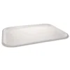 Pactiv Corp. 18 in. x 14 in. Laminated Foam Serving Tray - White (100/Carton)