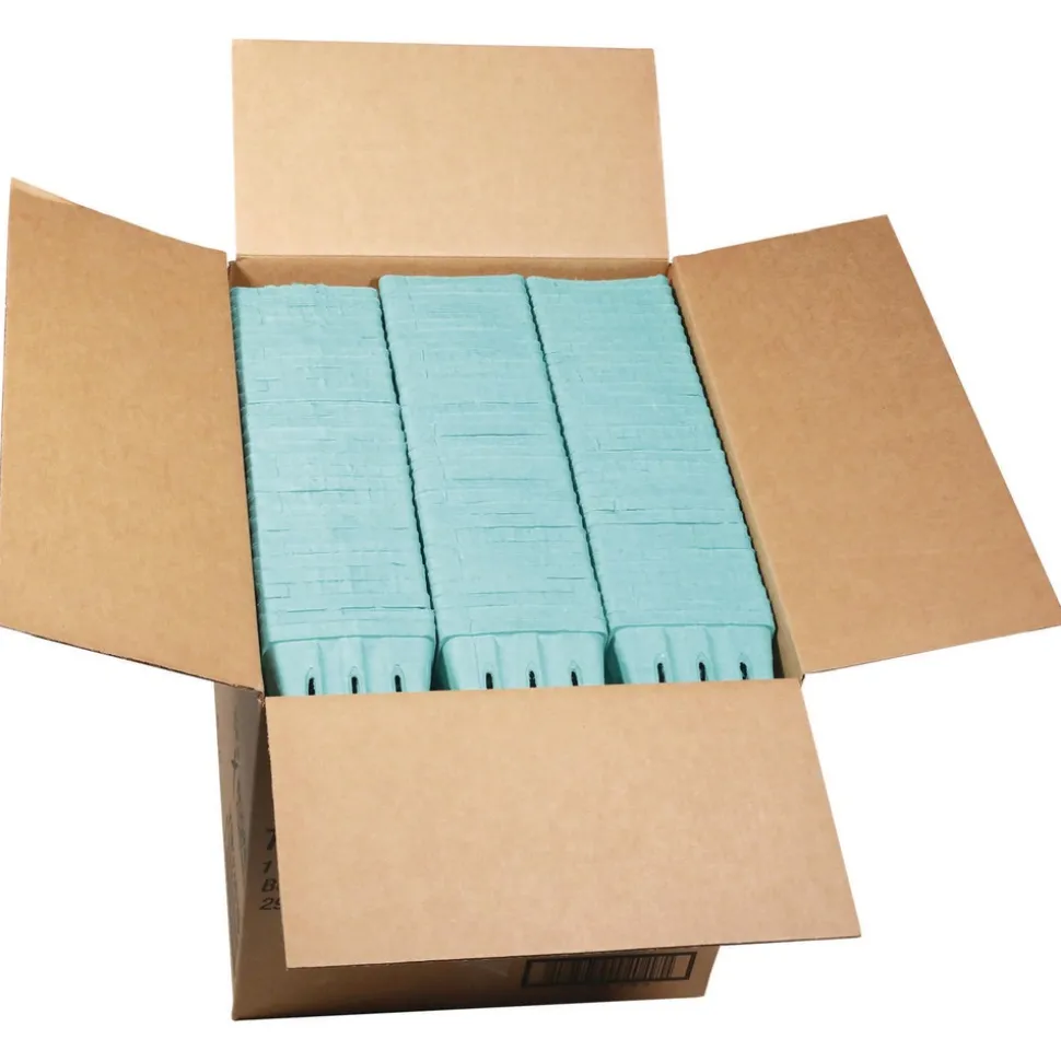 Pactiv Corp. 5.5 in. x 5.5 in. x 3.25 in. Quart Berigard Molded Fiber Berry Basket - Green (297/Carton)