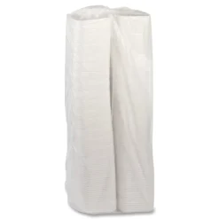 Pactiv Corp. 5.1 in. x 5.1 in. x 0.65 in. #1S Foam Supermarket Tray - White (1000/Carton)