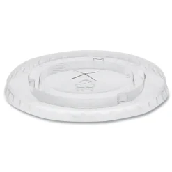 Pactiv Corp. 12 oz./14 oz./16 oz./20 oz. Cold Cup Lids - Clear (1680/Carton)