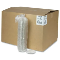 Pactiv Corp. 12 oz./14 oz./16 oz./20 oz. Cold Cup Lids - Clear (1680/Carton)