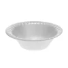 Pactiv Corp. 12 oz. Placesetter Deluxe Laminated Foam Dinnerware Bowl - White (1000/Carton)