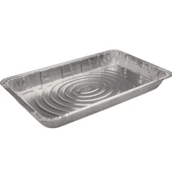 Pactiv Corp. 19.6 x 11.6 2.2 in. Full-Size Medium Deep Aluminum Steam Table Pan (40/Carton)