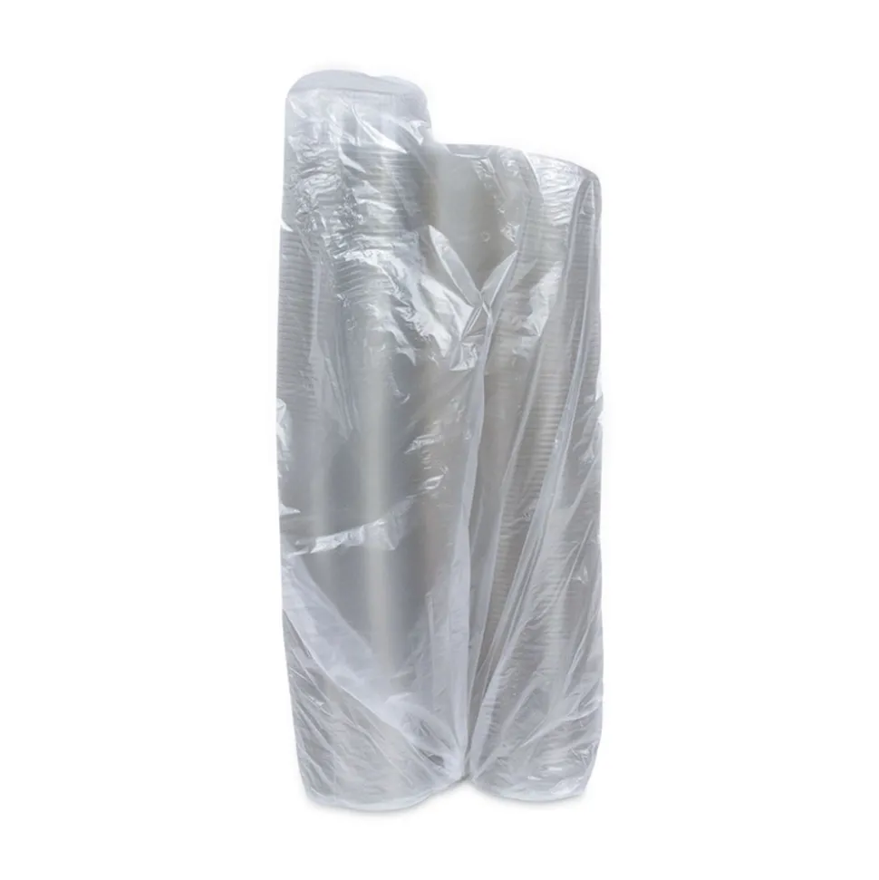 Pactiv Corp. EarthChoice 4.92 in. x 5.87 in. x 1.89 in. 12 oz. Recycled PET Hinged Plastic Container - Clear (200/Carton)