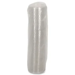 Pactiv Corp. EarthChoice 9 - 20 oz. No Straw Slot Cold Cup Lids - Clear (1020/Carton)