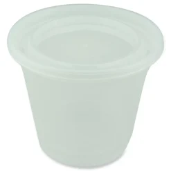 Pactiv Corp. L8328 32 oz 5.5 x 5.5 x 4.9 Newspring DELItainer Plastic Microwavable Container - Clear (200/Carton)