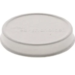 Pactiv Corp. LMC81216ECBB 4 in. EarthChoice PFAS-Free Compostable Sugarcane Soup Cup Lid - White (500/Carton)