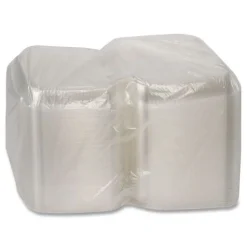 Pactiv Corp. YCI811100000 Clearview Smartlock 9.22 in. x 8.88 in. x 2.91 in. Hinged Lid Containers - Clear (200/Carton)