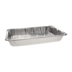 Pactiv Corp. Y6050XH 19.6 x 11.6 3.4 in. Full-Size Deep Aluminum Steam Table Pan (40/Carton)
