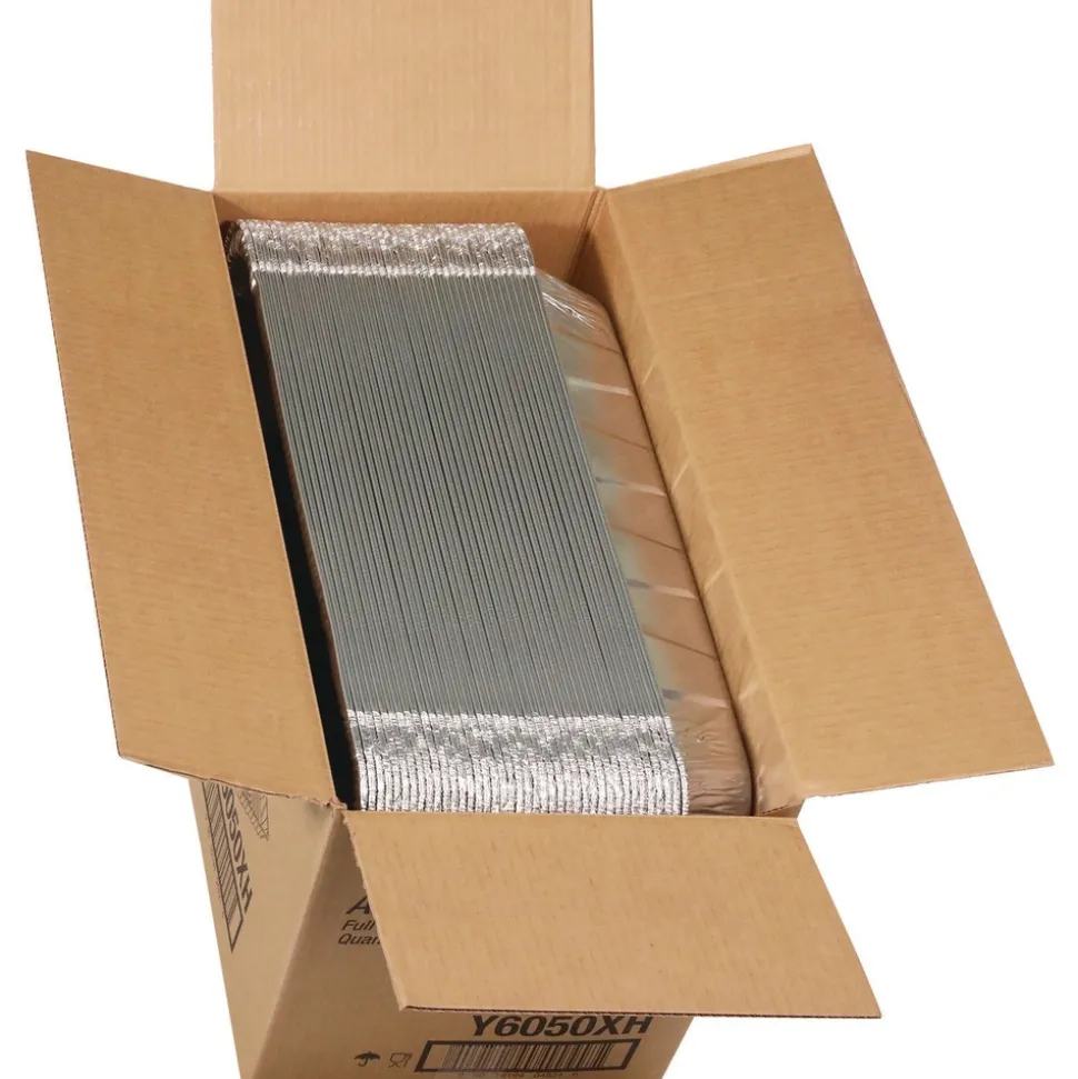 Pactiv Corp. Y6050XH 19.6 x 11.6 3.4 in. Full-Size Deep Aluminum Steam Table Pan (40/Carton)