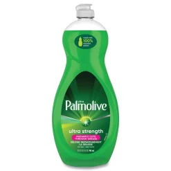 Palmolive 32.5 oz. Bottle Dishwashing Liquid - Green Scent (9/Carton)
