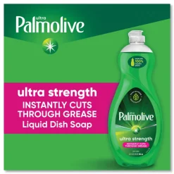 Palmolive 32.5 oz. Bottle Dishwashing Liquid - Green Scent (9/Carton)