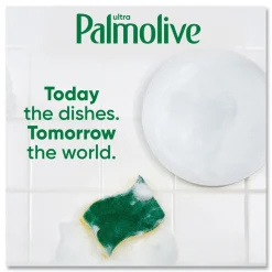 Palmolive 32.5 oz. Bottle Pure plus Clear Dishwashing Liquid - Spring Fresh (9/Carton)