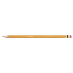 Paper Mate EverStrong No. 2 Pencils - Black Lead/Yellow Barrel (24/Pack)